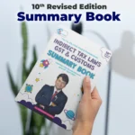 Colorful Summary Book - 10th Revised Edition For CA Final Indirect Tax Laws By CA. Yashvant Mangal For May 25