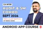 CA Inter Audit & SM Regular Batch Combo for May / September 2026 - Android App Classes - Image 2