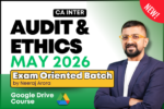 CA Inter Audit Exam Oriented Fast Track for May 2026 Google Drive / Android App Classes