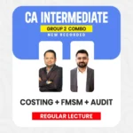 CA Inter Group 2 Combo Lectures By CA Abhishek Zaware & CA Rishabh Jain - May 26 / Sep 26