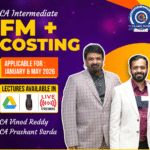 CA INTER FM + COSTING FOR JANUARY & MAY 2026