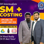 CA INTER SM + COSTING FOR JANUARY & MAY 2026