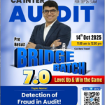 CA Inter Audit | Regular / Exam Oriented Batch | By CA Ravi Taori | May26, Sep26 & Jan27 Exams