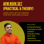 CA Final AFM New Book For JAN 2026 Students & Onwards