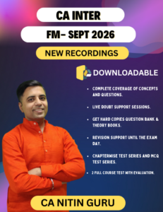 CA Inter FM Batch for MAY / SEPT 2026 - Downloadable Classes - Image 2