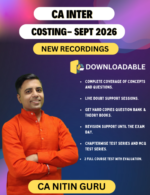 CA Inter Costing Batch for MAY / SEPT 2026 - Downloadable Classes - Image 2