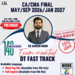 DT Fast Track – Exam Oriented – May/Sep 2026/Jan 2027
