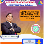 CA INTER ADVANCE ACCOUNTS – FAST TRACK – 1.2 VIEW GOOGLE DRIVE WITH HARD COPY