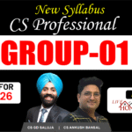 CS PROFESSIONAL (NEW SYLLABUS) (GROUP 1) (RECORDED) FOR JUNE 26
