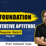 Paper 3- Quantitative Aptitude For May 2026