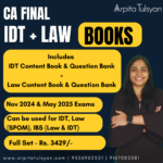 Combo of Law Book (SPOM Set A / IBS – Law Portion) & Indirect Tax Laws Book