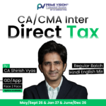 CA/CMA INTER DT May/Sept 26 & Jan 27 & June/Dec 26 – Regular Batch – Hindi English Mix