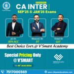 Combo CA Inter | Adv Acc, DT, GST | Live+Recorded Batch | Live 11th Nov | Regular In-Depth | May26, Sep26 & Jan27 Exams