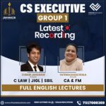 CS Executive – Full English Module 1 Combo Video Lectures (New Syllabus) by Prof. Zubair Jahangir & CS Fatema Kagalwala