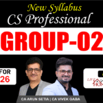 CS PROFESSIONAL (NEW SYLLABUS) MODULE 2 CR + CFSM + IBC (RECORDED) For June 2026