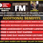CMA Inter FM (New Syllabus) - CA Aaditya Jain For Dec 2024