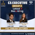 CS Executive Module 2 Full English Combo Video Lectures (New Syllabus) – Prof. Zubair Jahangir & CS Sameena Jahangir
