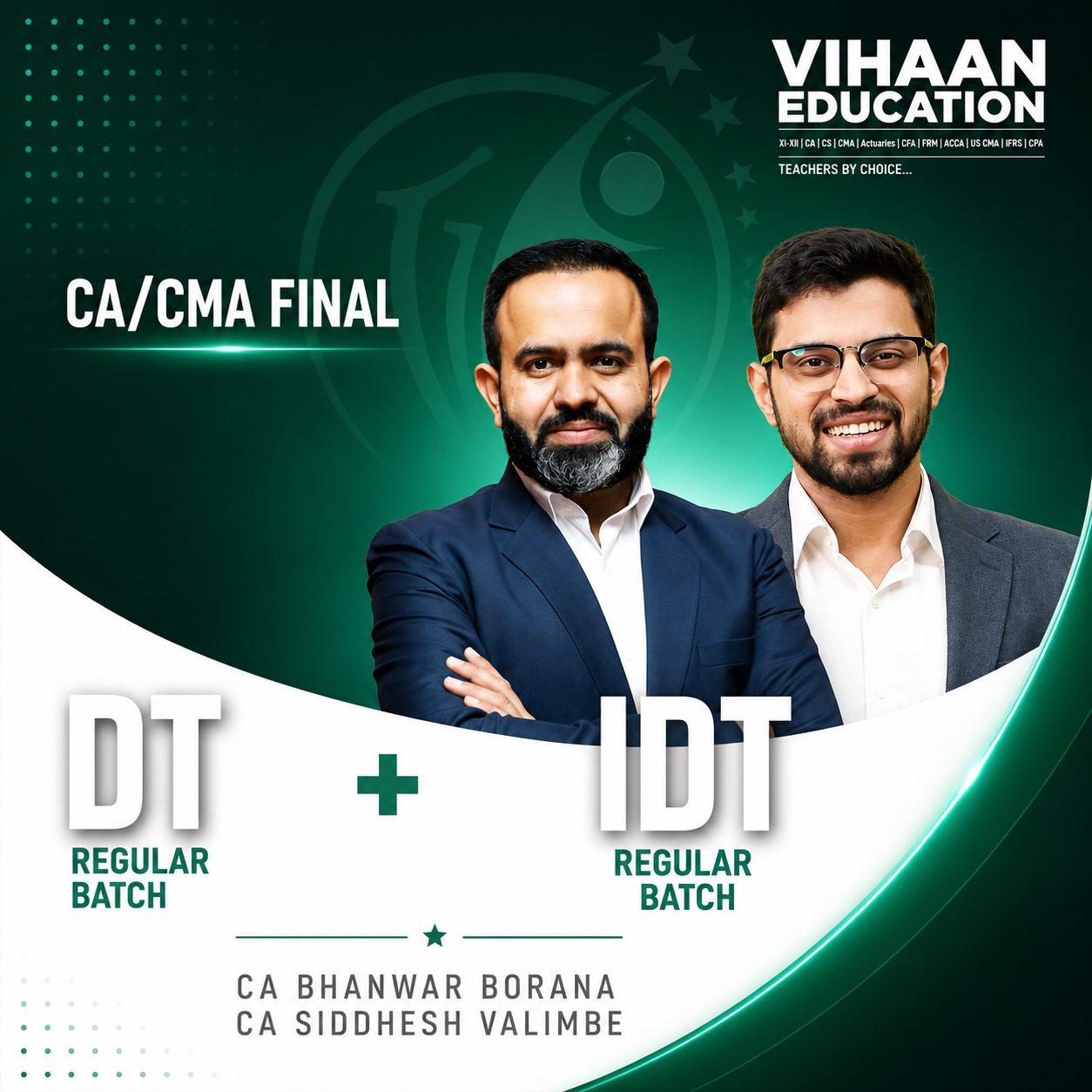 ChatGPT Image Jul 20, 2026, 02_10_34 PM CA/CMA FINAL Combo - DT & IDT (Regular Batch) by CA Bhanwar Borana & CA Siddhesh Valimbe - Image 1