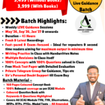 Exam Oriented FasTrack LIVE Guidance Batch - CA Final Audit For May26 / Sep26 & Onward