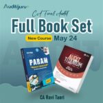 CA Final Audit Full Book Set New Course - CA Ravi taori