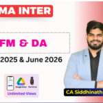 FMDA | Dec 25 & June 26 | CA Siddhinath Pandey