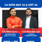 COST, FM & AUDIT LECTURES BY CA NITIN GURU & CA RISHABH JAIN