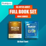 CA Inter | Audit | Full Book Set (New Course) | Ca Ravi Taori For Jan 26