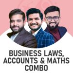 CA Foundation Business Laws, Accounts & Maths Combo (Regular Batch) For May 26