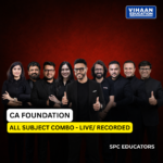CA FOUNDATION Combo - All Subjects (Recorded/Live - Regular Batch) by SPC Educators