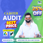 CA Inter Audit Regular Batch for May / Sep 2026 Exam by CA Harshad Jaju