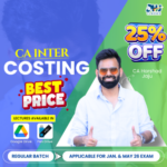 CA Inter Costing Regular Batch (Sept 2026 & Jan 2027) by CA Harshad Jaju