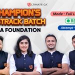CA Foundation All Subject Combo Fastrack Batch (Law by CA Deepika Rathi)
