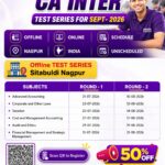 CA Inter Offline Test Series - SEP 2026 | Nagpur Centre