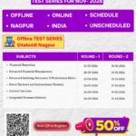 CA Final Offline Test Series - Nov 2026 | Nagpur Centre
