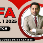 CFA Level 1 2025 Classes - Google Drive Classes