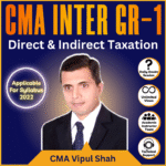 Direct And Indirect Taxation By CMA Vipul Shah For June 26
