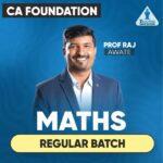 CA Foundation Maths By Prof. Raj Awate For May26 / Sep26