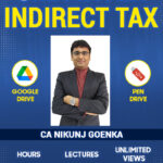 CMA Inter Indirect Tax (June 2026 & Dec 2026)