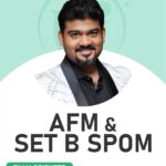 CA Final AFM & Set B SPOM (SCPM) (Exam oriented Fastrack Batch) For May 26 & onwards