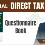CA Final DT Questionnaire book new applicable for Sep 2025 By CA Vijay Sarda