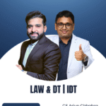 CMA Inter Combo Law and DT & IDT for JUNE | DEC 26 BY Arjun Chhabra & Nikunj Goenka