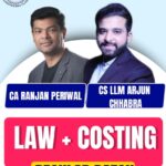 CMA Inter Combo of Law & Costing (Regular Batch) For June & Dec 2026