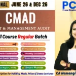 Cost & Management Audit | June 26 & Dec 26 | CA Hemangi Kothari