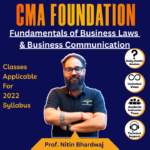 Fundamentals Of Business Laws & Business Communication By Professor Nitin Bhardwaj For Dec'25 & June'26 / Dec'26