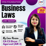 CMA FOUNDATION - BUSINESS LAWS FOR DEC'25 / JUNE'26