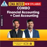 CMA INTER (New Syllabus) – COSTING + FINANCIAL ACCOUNTING For Dec 25 & June 26