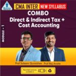 CMA INTER (New Syllabus) – COSTING + DT IDT For June 26 & Dec 26