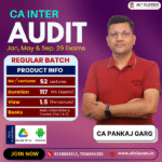 Inter Auditing – Regular Batch For Jan - May & Sep 26