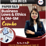 CMA INTER - BUSINESS LAWS & ETHICS AND OM-SM COMBO For Dec 25 & June 26