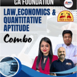 CA FOUNDATION - BUSINESS LAWS + BUSINESS ECONOMICS & QUANTITATIVE APTITUDE COMBO For Jan / May & Sep 26
